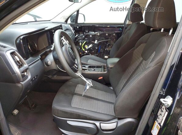 5XYRGDLC0PG183906 2023 KIA SORENTO Black Vista interior delantera