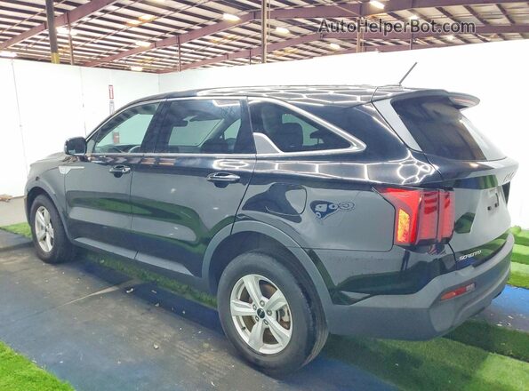 5XYRGDLC0PG183906 2023 KIA SORENTO Black Trasero izquierdo