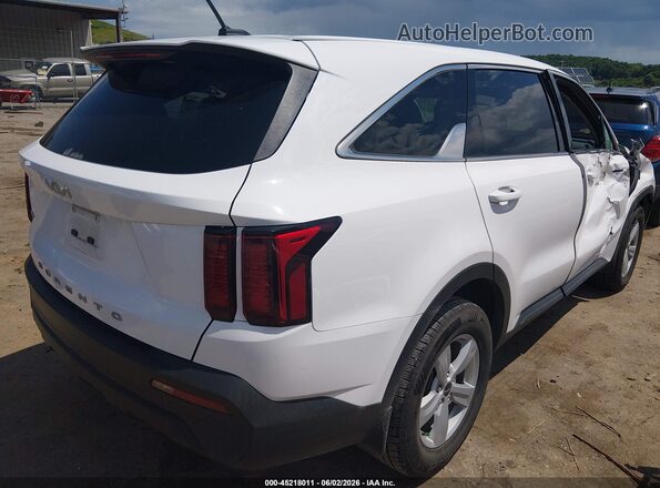 5XYRGDLC2NG121243 2022 KIA SORENTO White უკანა მარჯვენა