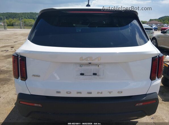 5XYRGDLC2NG121243 2022 KIA SORENTO White 