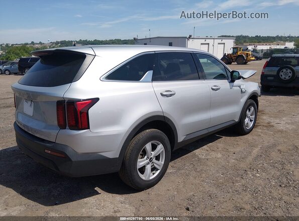 5XYRGDLC3NG115080 2022 KIA SORENTO Silver Задня права чверть