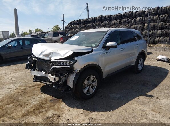 5XYRGDLC3NG115080 2022 KIA SORENTO Silver Передня ліва чверть