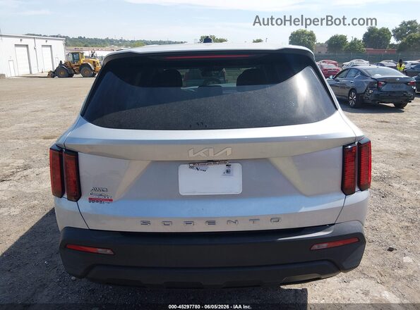 5XYRGDLC3NG115080 2022 KIA SORENTO Silver 