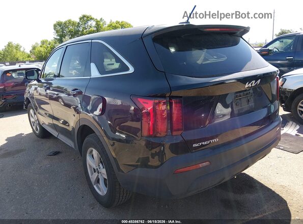 5XYRGDLC5PG199910 2023 KIA SORENTO Black Trasero izquierdo