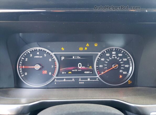 5XYRGDLC6MG016249 2021 KIA SORENTO Gray Vista del cuadro de instrumentos