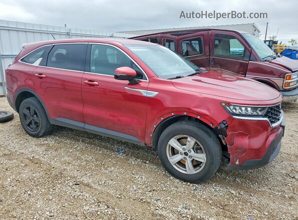 5XYRGDLC7NG085839 2022 KIA SORENTO Burgundy Առջևի աջ