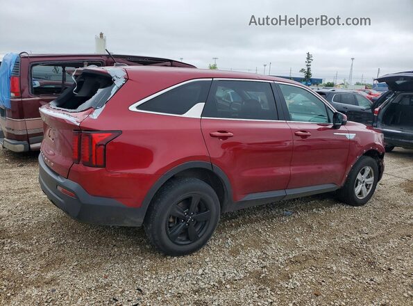 5XYRGDLC7NG085839 2022 KIA SORENTO Burgundy Հետևի աջ