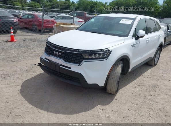 5XYRGDLC8NG106536 2022 KIA SORENTO White Front left