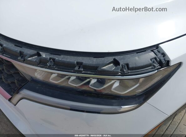 5XYRGDLC8NG106536 2022 KIA SORENTO White Front view