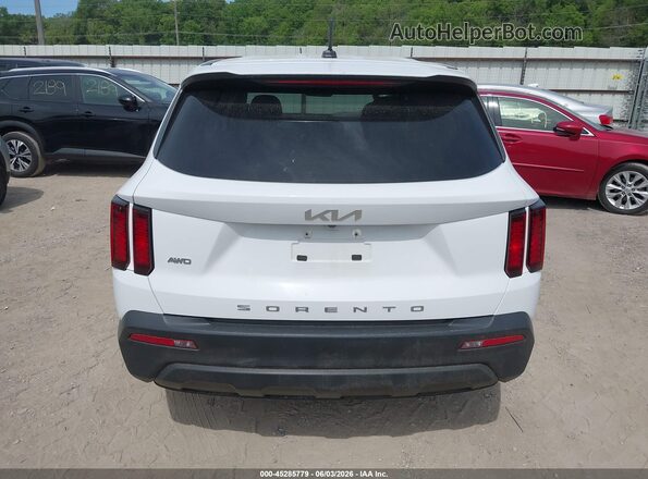 5XYRGDLC8NG106536 2022 KIA SORENTO White 