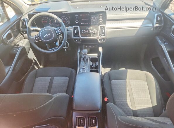 5XYRGDLC9NG110191 2022 KIA SORENTO Blue Dashboard view