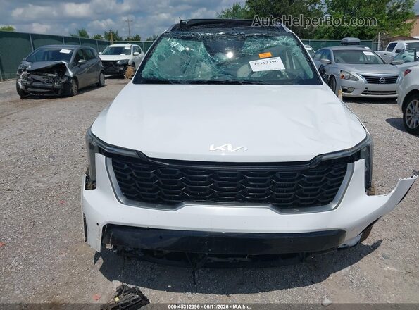 5XYRH4JF0SG341938 2025 KIA SORENTO White Առջևի վահանակի տեսք