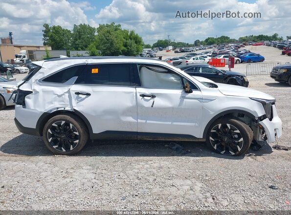5XYRH4JF0SG341938 2025 KIA SORENTO White Սարքավորումների վահանակի տեսք