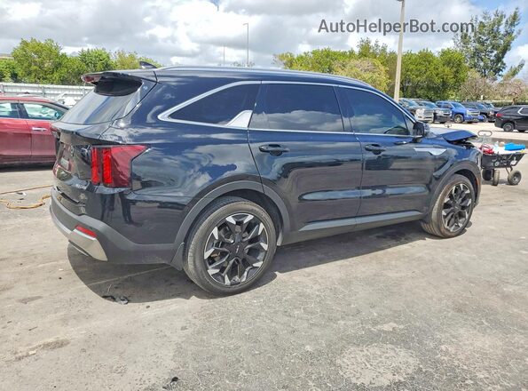 5XYRH4JF2RG271563 2024 KIA SORENTO Черный Задняя правая четверть