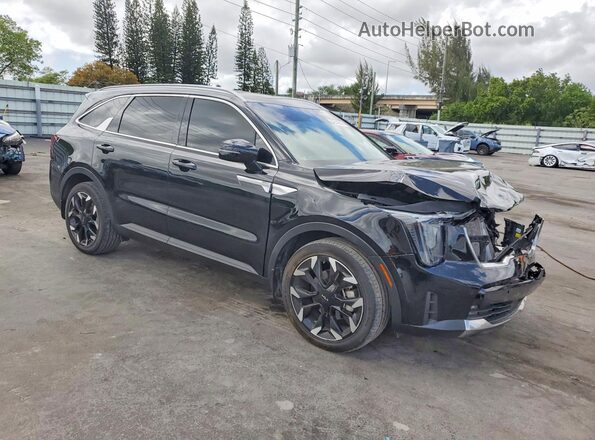 5XYRH4JF2RG271563 2024 KIA SORENTO Черный Передняя правая четверть