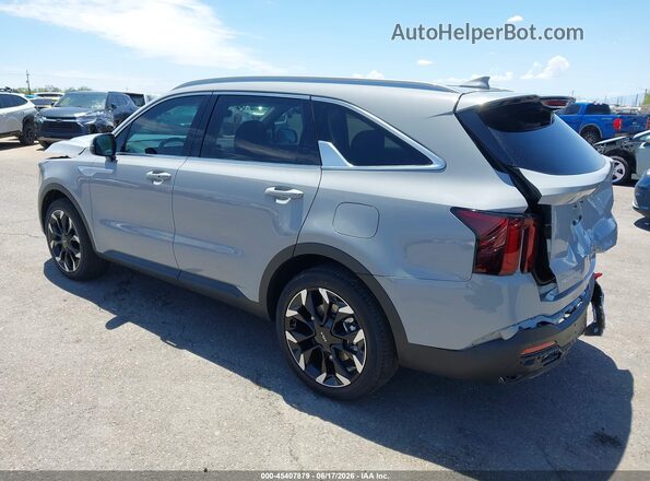 5XYRH4JFXTG468312 2026 KIA SORENTO Gray Trasero izquierdo