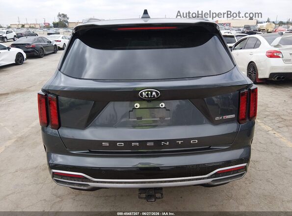 5XYRH4LF4MG037155 2021 KIA SORENTO Gray 