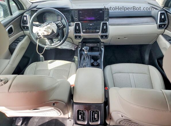 5XYRH4LF6NG101598 2022 KIA SORENTO Gray 