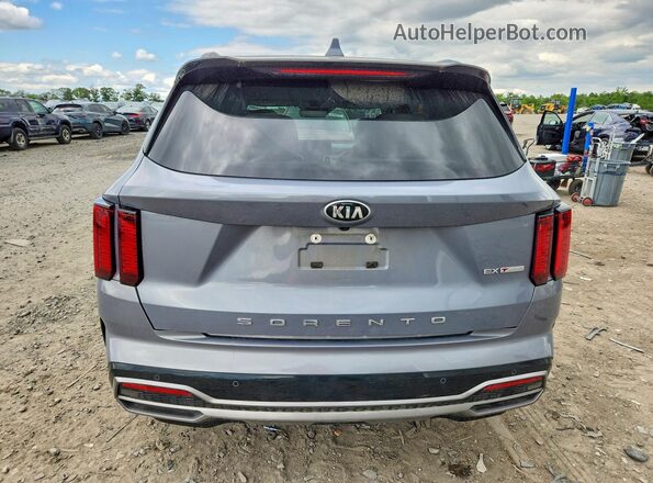 5XYRH4LF7MG034654 2021 KIA SORENTO Gray 