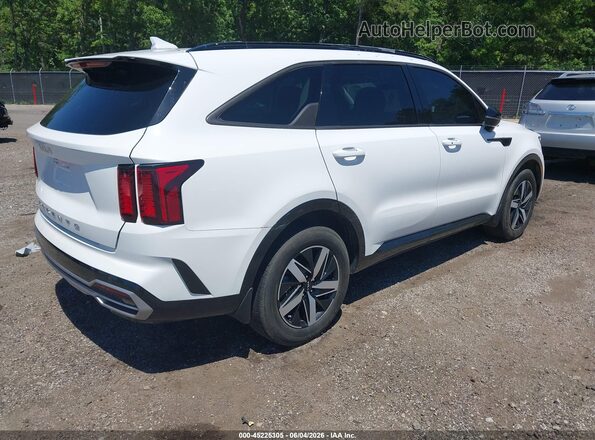 5XYRH4LF8NG095187 2022 KIA SORENTO White უკანა მარჯვენა