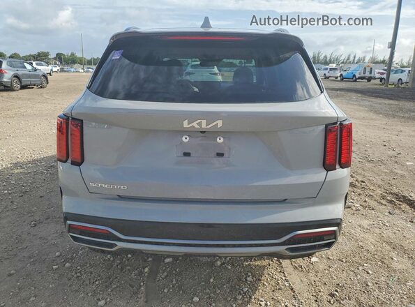 5XYRH4LFXPG249479 2023 KIA SORENTO Gray Հետևի տեսք