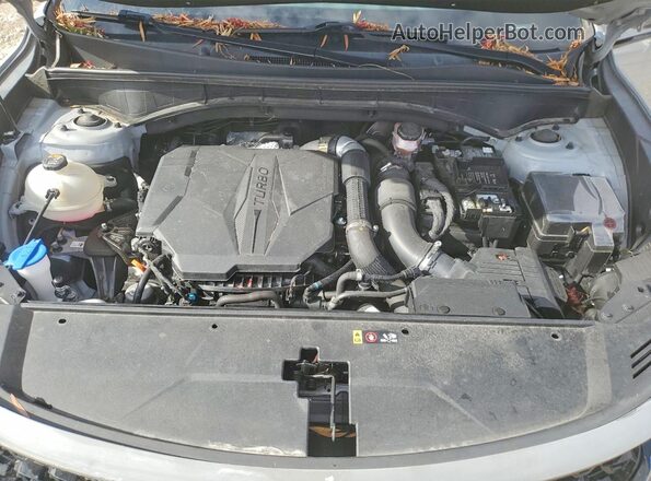 5XYRH4LFXPG249479 2023 KIA SORENTO Gray Շարժիչի բաժամունքի տեսք