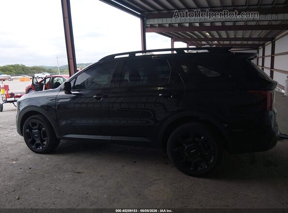 5XYRHDJF2RG274091 2024 KIA SORENTO Black Սալոնի 360 աստիճան տեսք