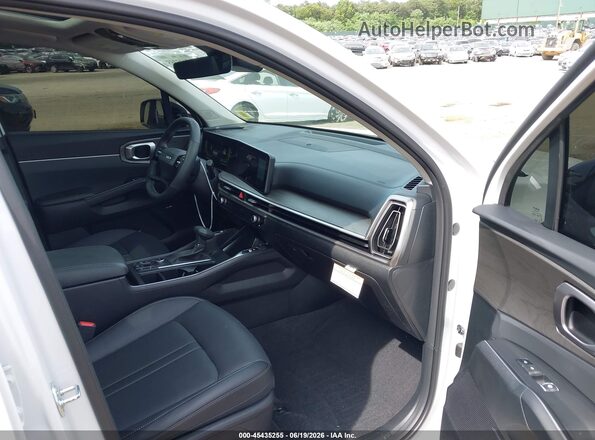 5XYRHDJF2TG453836 2026 KIA SORENTO White Widok wnętrza z przodu