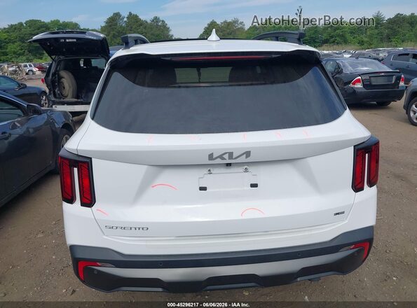 5XYRHDJF5RG302336 2024 KIA SORENTO White 