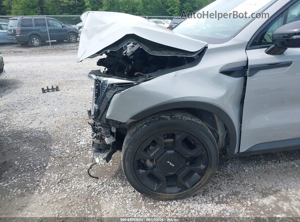 5XYRHDJF6RG291220 2024 KIA SORENTO Gray Դիմացի տեսք