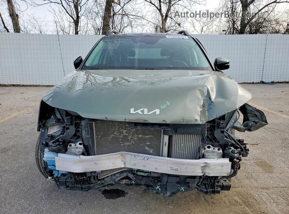 5XYRHDJF8RG279621 2024 KIA SORENTO Green Դիմացի տեսք