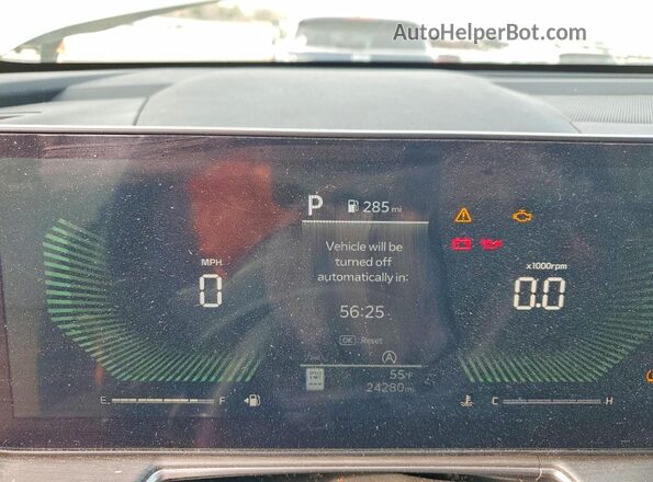 5XYRHDJF8RG279621 2024 KIA SORENTO Green Սարքավորումների վահանակի տեսք