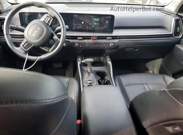 5XYRHDJF8RG279621 2024 KIA SORENTO Green Առջևի վահանակի տեսք