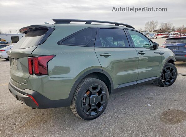 5XYRHDJF8RG279621 2024 KIA SORENTO Green Հետևի աջ