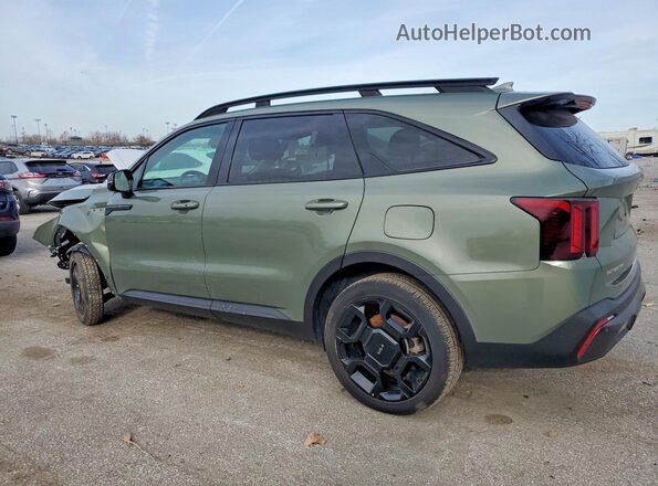 5XYRHDJF8RG279621 2024 KIA SORENTO Green Հետևի ձախ