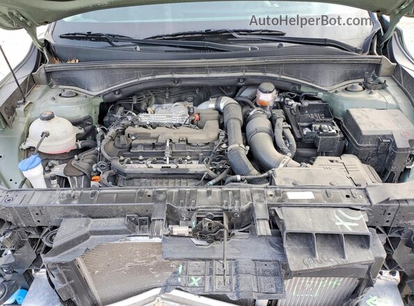 5XYRHDJF8RG279621 2024 KIA SORENTO Green Շարժիչի բաժամունքի տեսք