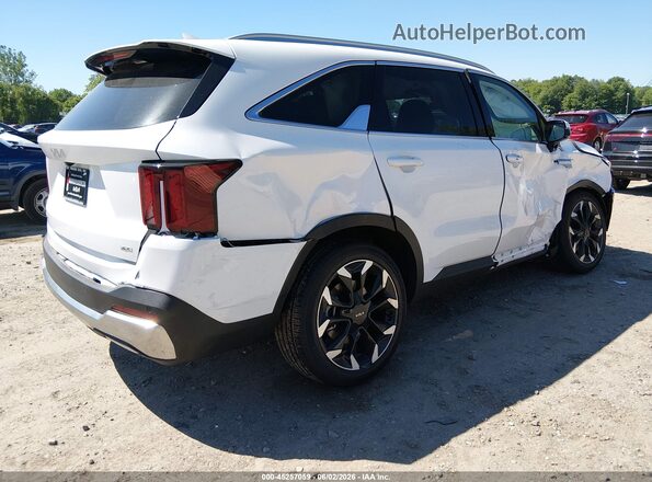 5XYRHDJF9TG452019 2026 KIA SORENTO White Հետևի աջ