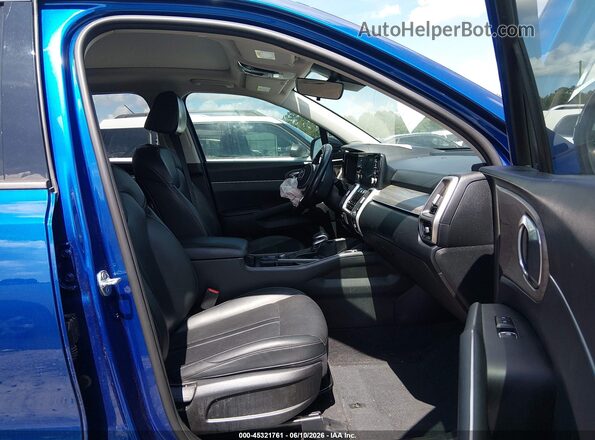 5XYRHDLF0MG025567 2021 KIA SORENTO Blue Вид салону спереду