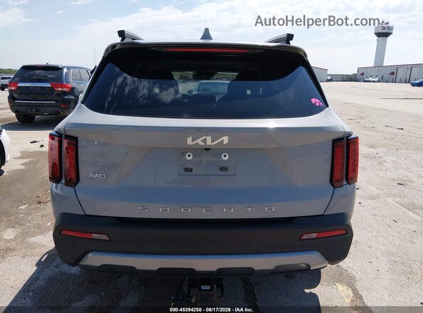 5XYRHDLF0NG152028 2022 KIA SORENTO Gray 