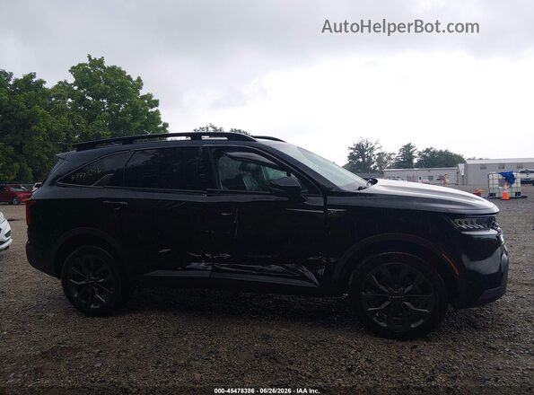 5XYRHDLF0PG163582 2023 KIA SORENTO Black Widok wnętrza z tyłu