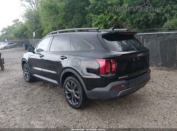 5XYRHDLF0PG163582 2023 KIA SORENTO Black Tył lewy