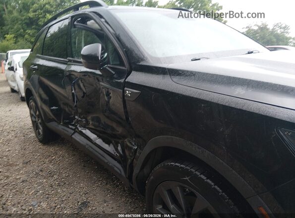 5XYRHDLF0PG163582 2023 KIA SORENTO Black Widok z przodu