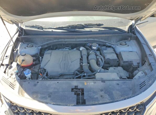 5XYRHDLF1NG133634 2022 KIA SORENTO Gray Rear interior view