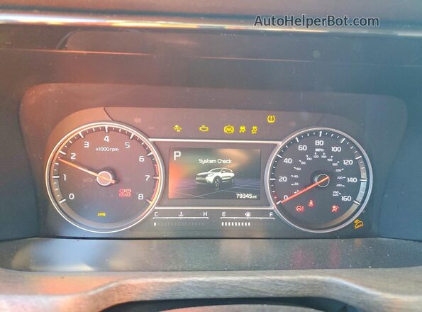 5XYRHDLF1NG133634 2022 KIA SORENTO Gray Instrument cluster view