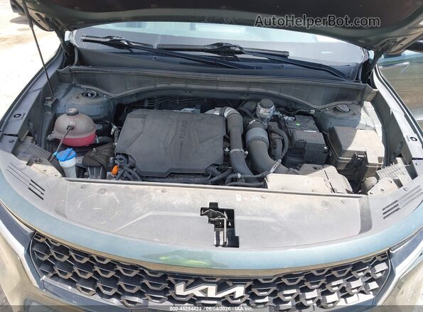 5XYRHDLF3NG133179 2022 KIA SORENTO Green Vista trasera