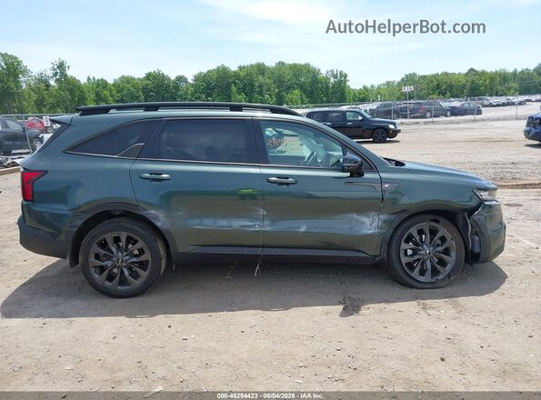5XYRHDLF3NG133179 2022 KIA SORENTO Green Vista del cuadro de instrumentos