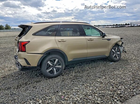 5XYRHDLF4MG059799 2021 KIA SORENTO Gold 