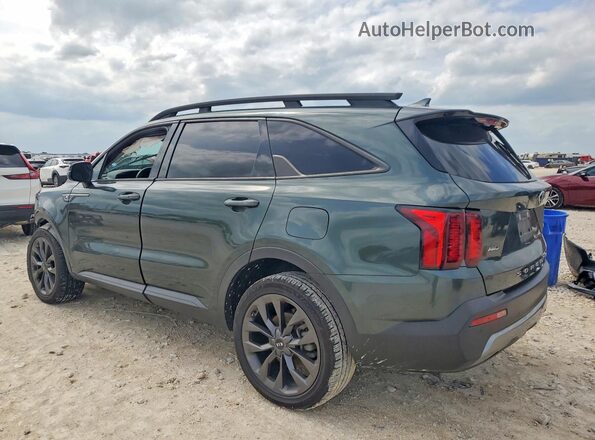 5XYRHDLF6MG069220 2021 KIA SORENTO Charcoal Rear left