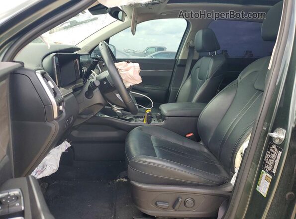5XYRHDLF6MG069220 2021 KIA SORENTO Charcoal Front interior view