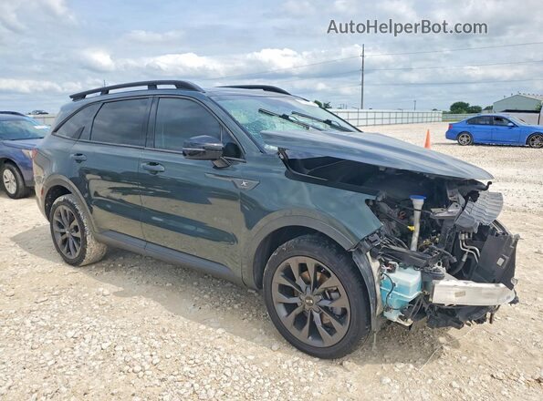 5XYRHDLF6MG069220 2021 KIA SORENTO Charcoal Front right